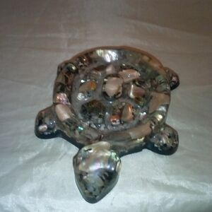 Vintage Turtle Stone Ashtray